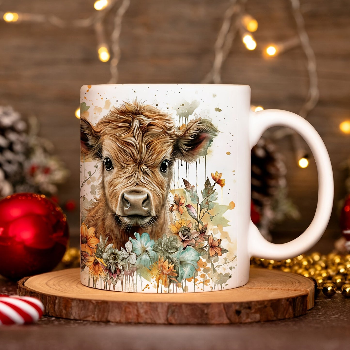 Tasse en céramique Highland Cow