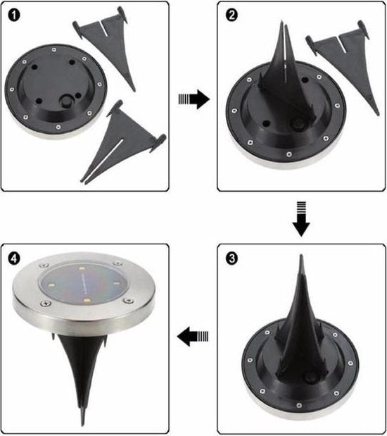 Ravelle™ - Solar-Powered Wireless LED Ground Lights