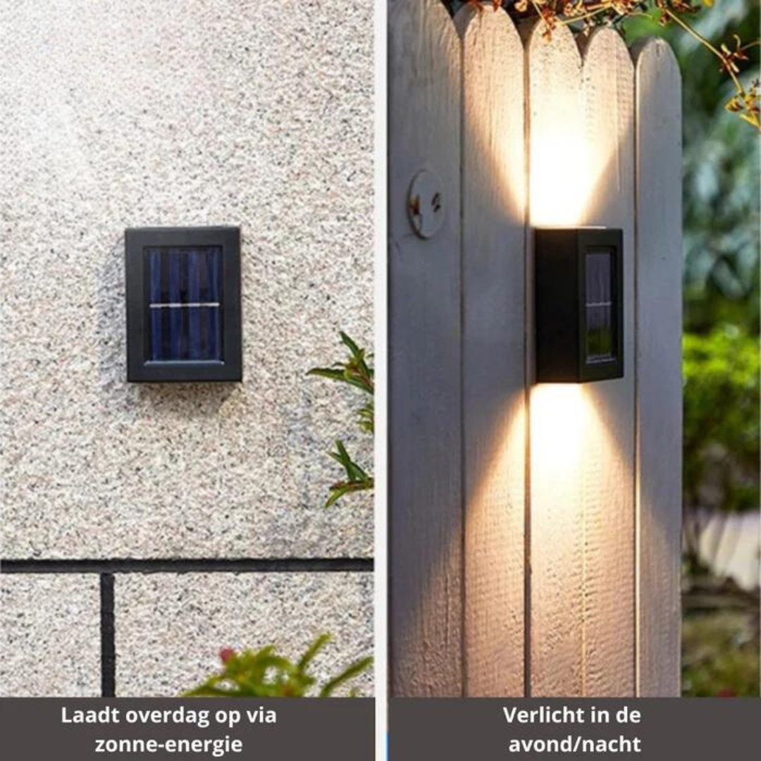 Solara Elegance™ | Wireless Solar-Powered LED Outdoor Lights