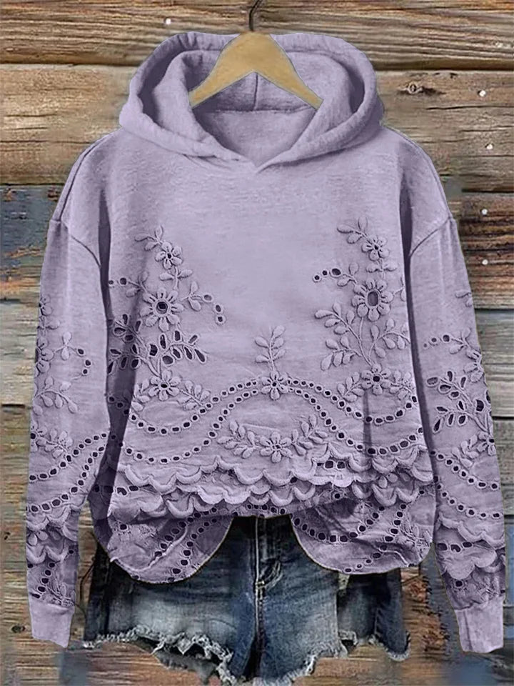 SACHZNA | Sweatshirt with Floral Print