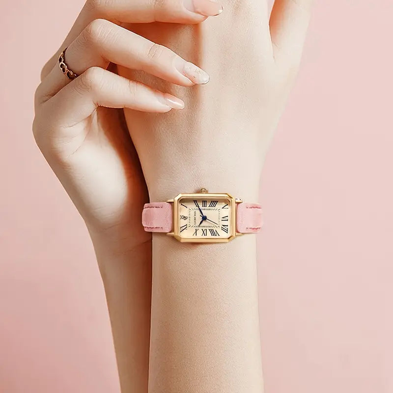 Vivelle Crest Gold Watch