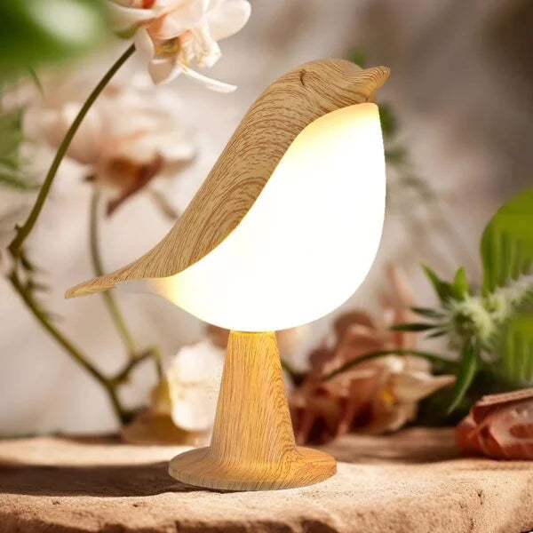 LumiBird™ | Touch-Controlled Wireless Bird Lamp