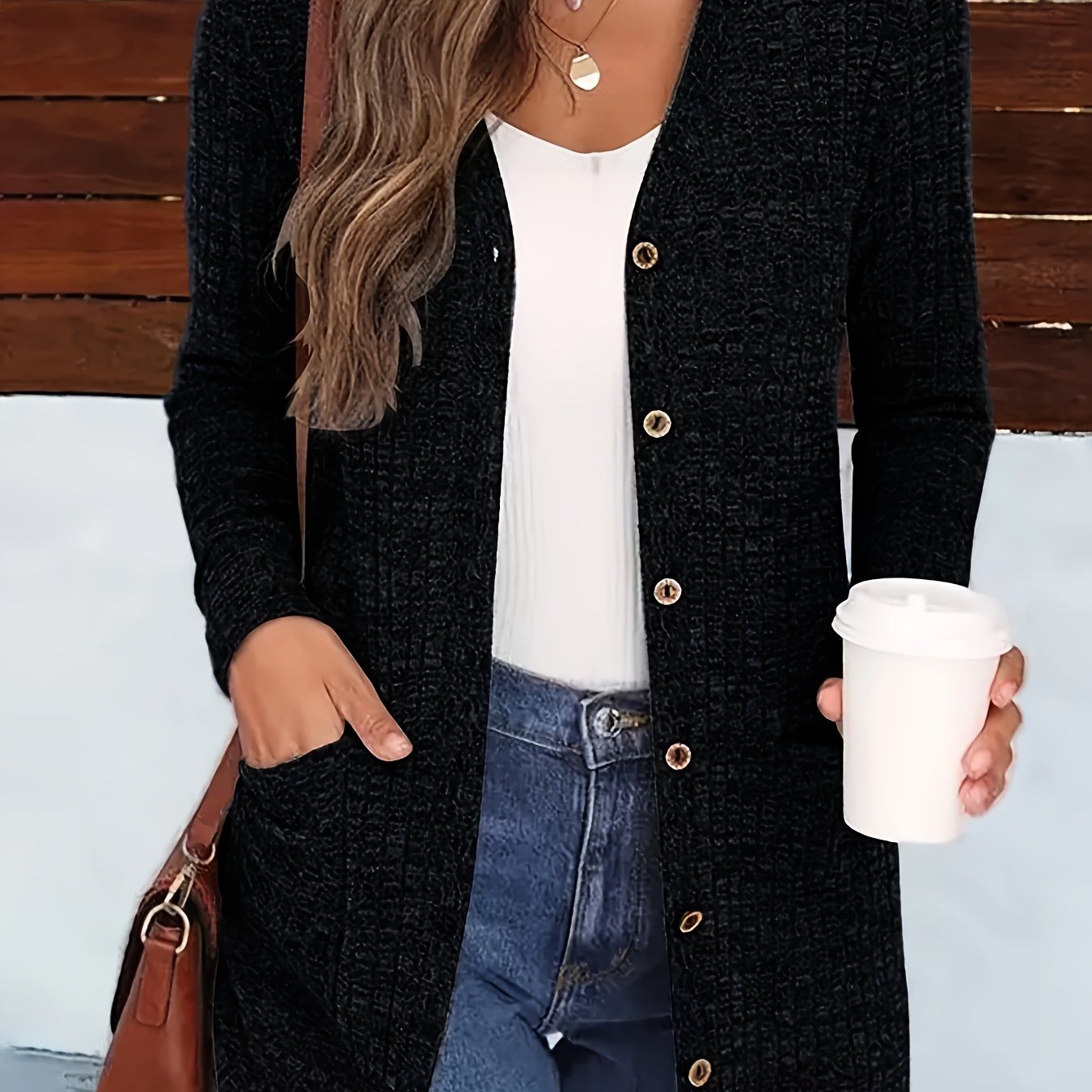 V-neck™ | Women's Stylish V-neck Cardigan