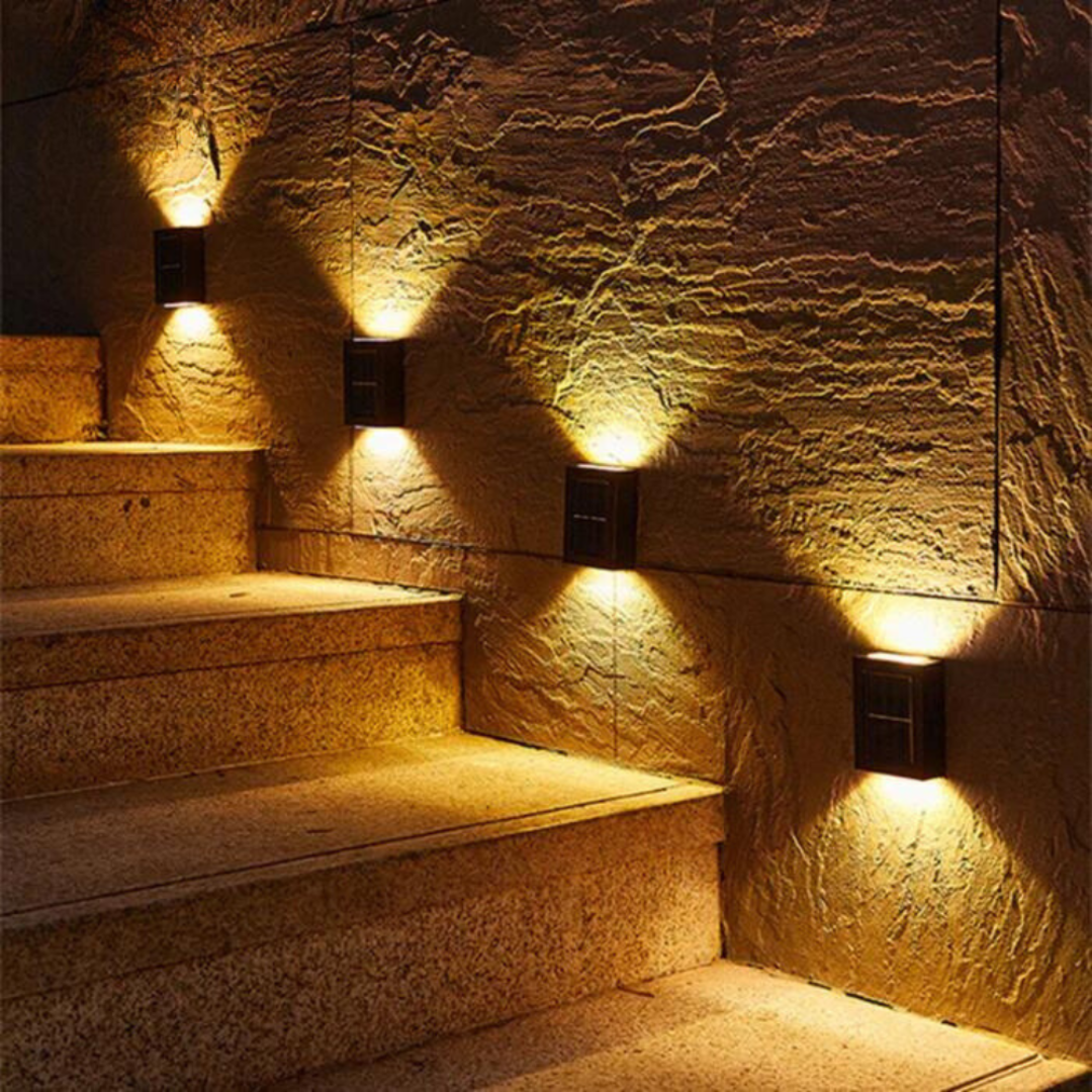 Solara Elegance™ | Wireless Solar-Powered LED Outdoor Lights