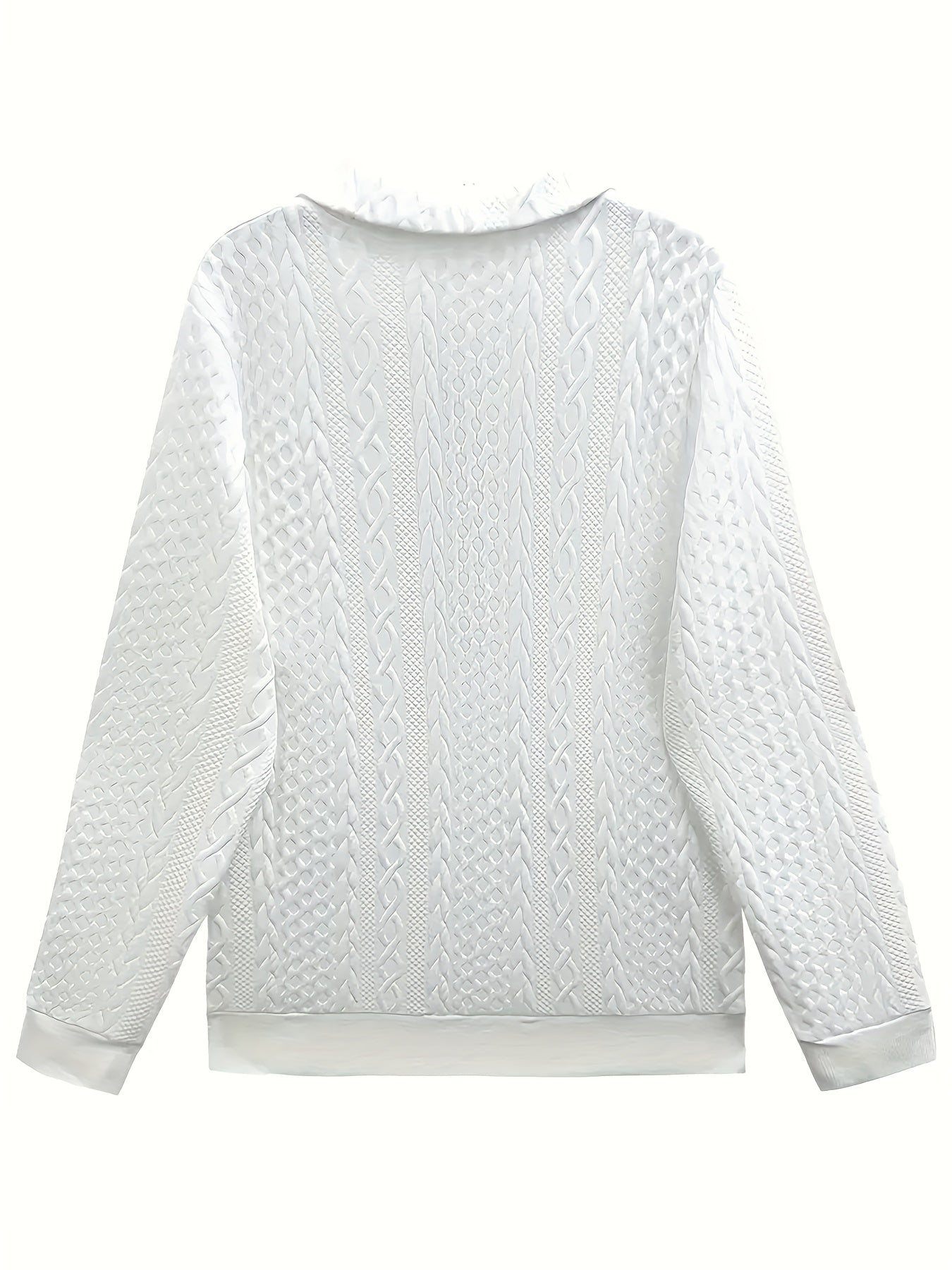 Autumn™ | Chic Solid Color Women's Sweatshirt for Fall and Winter
