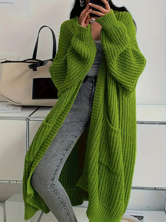 Gray™ | Women's Belted Cozy Cardigan in Gray
