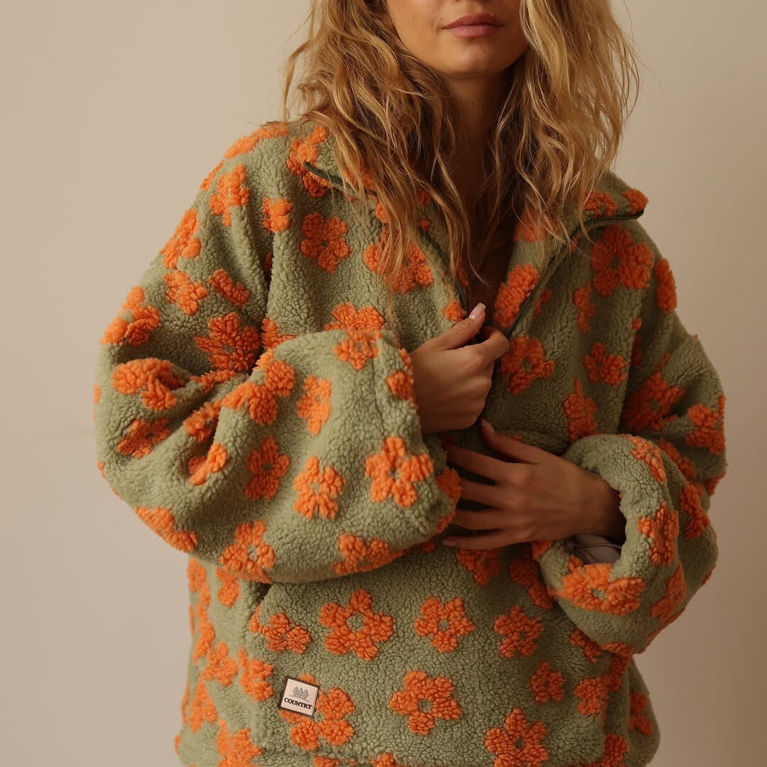 SOFIA™ Floral Knit Sweater