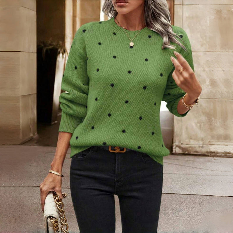 Esmee | Dotted Knit Sweater