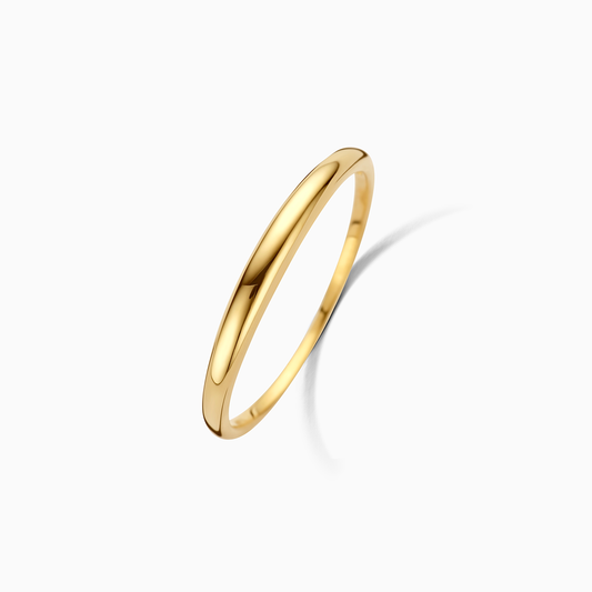 Sleek Dome Ring | Or