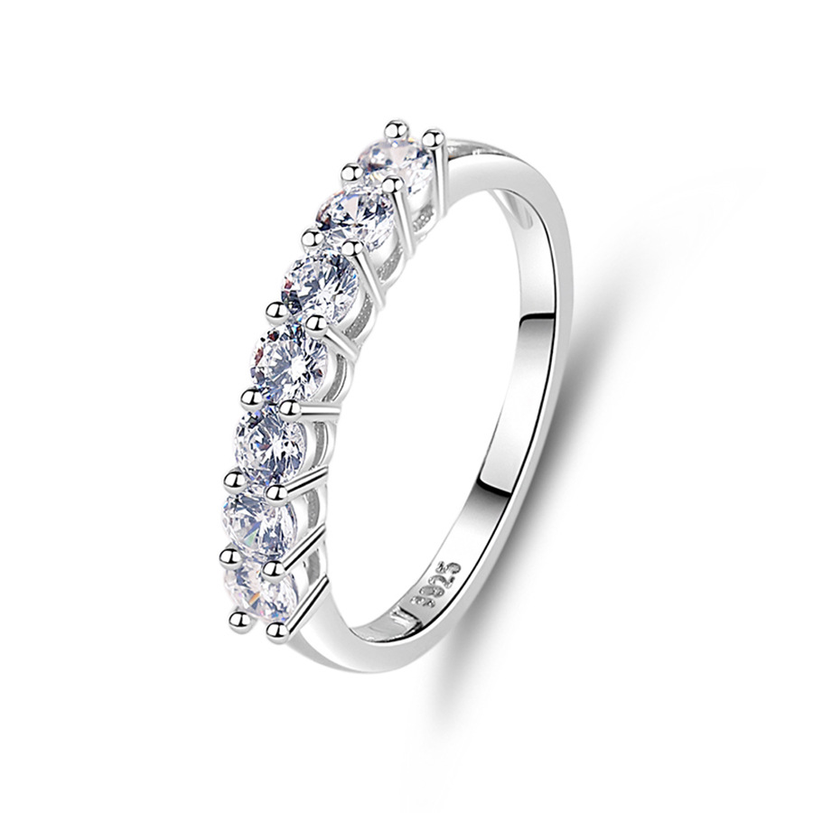 S925 Sterling Silver Zircon Ring-Valentine's Day Gift