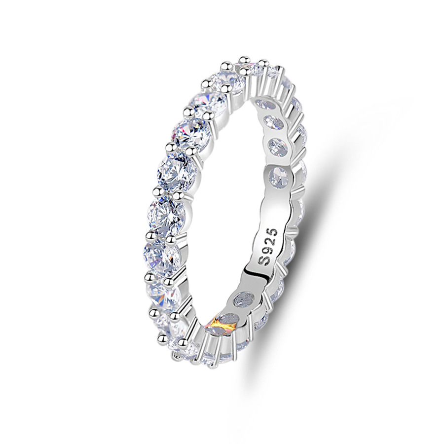 S925 Sterling Silver Zircon Ring-Valentine's Day Gift