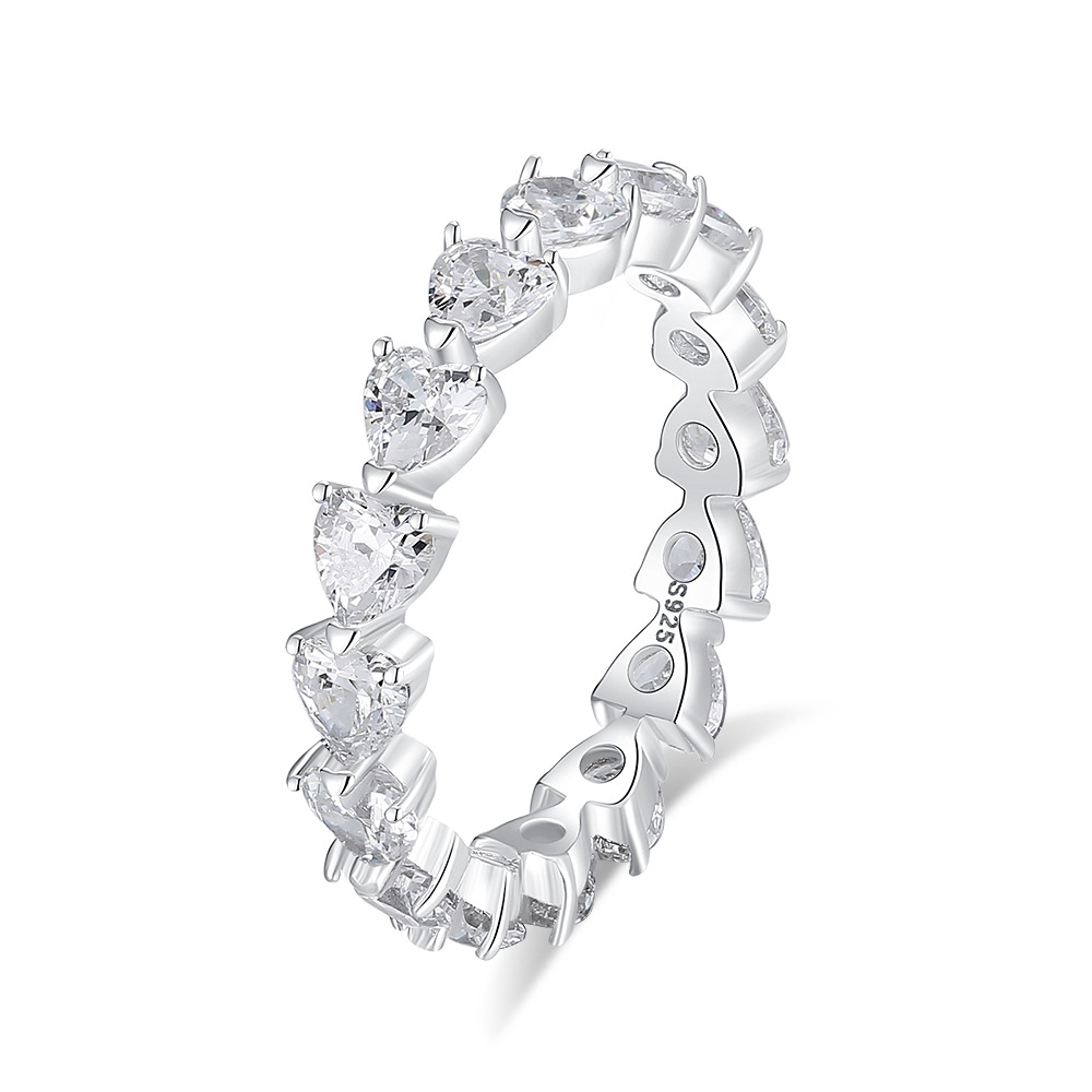 S925 Sterling Silver Zircon Ring-Valentine's Day Gift