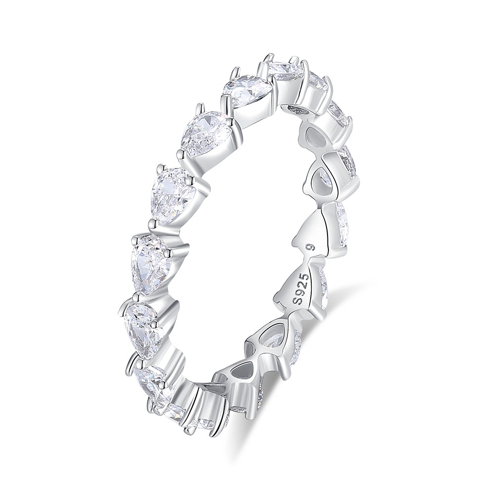 S925 Sterling Silver Zircon Ring-Valentine's Day Gift