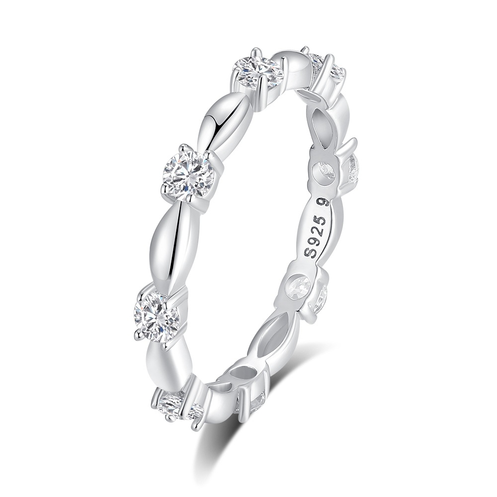 S925 Sterling Silver Zircon Ring-Valentine's Day Gift