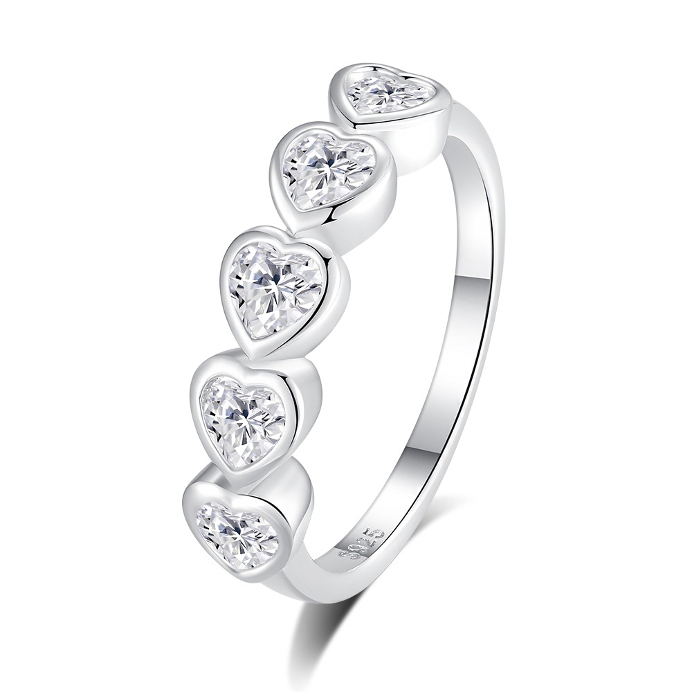 S925 Sterling Silver Zircon Ring-Valentine's Day Gift