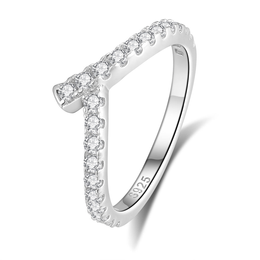 S925 Sterling Silver Zircon Ring-Valentine's Day Gift
