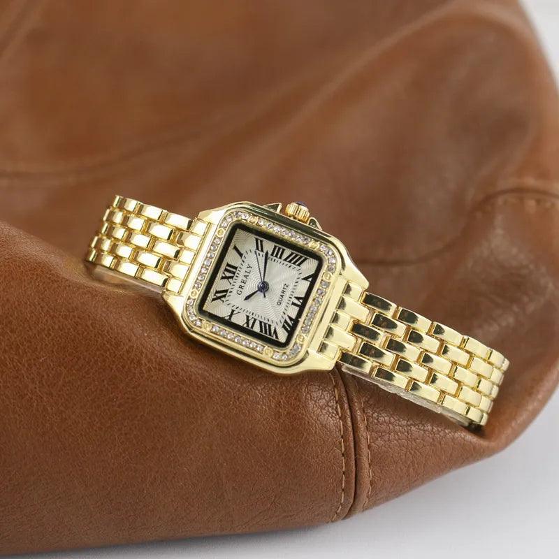 Montre vintage Isabella – Élégance intemporelle en or ou en argent