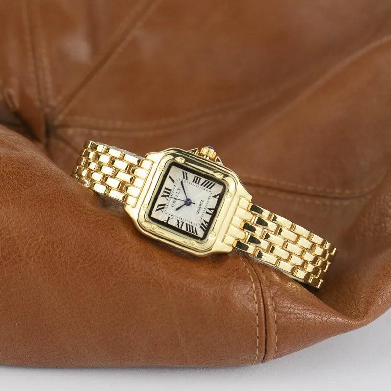 Montre vintage Isabella – Élégance intemporelle en or ou en argent