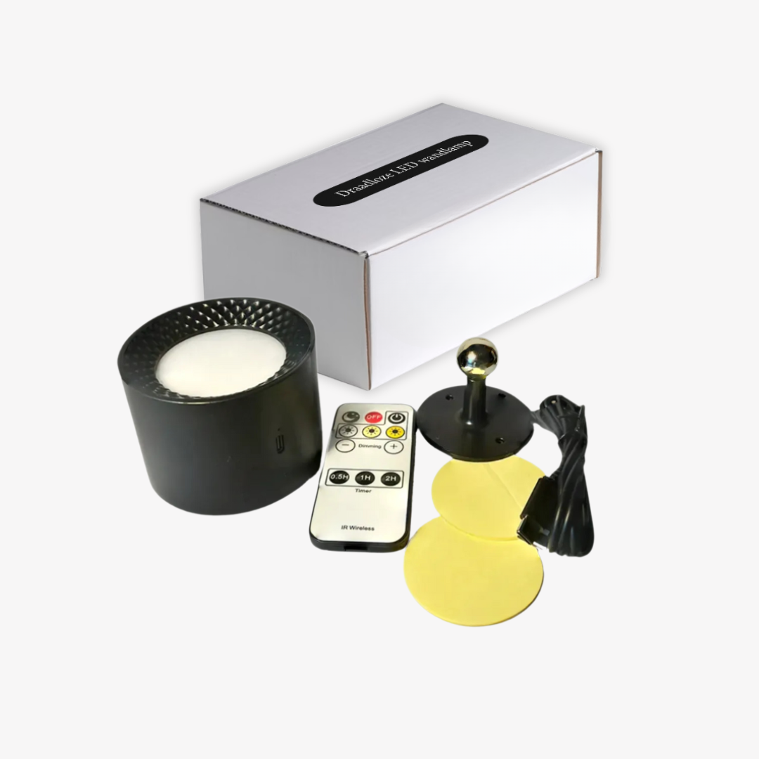Illuvia™ | Remote-Controlled Dimmable Wireless LED Wall Light
