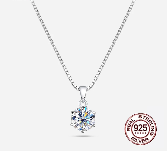 Collier intemporel en moissanite – Rayonnez comme l'étoile que vous êtes