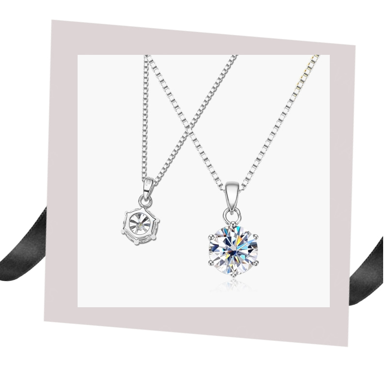 Collier intemporel en moissanite – Rayonnez comme l'étoile que vous êtes