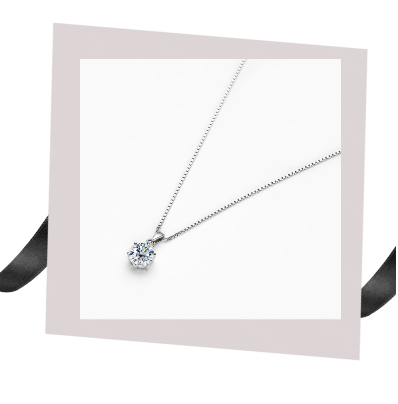Collier intemporel en moissanite – Rayonnez comme l'étoile que vous êtes