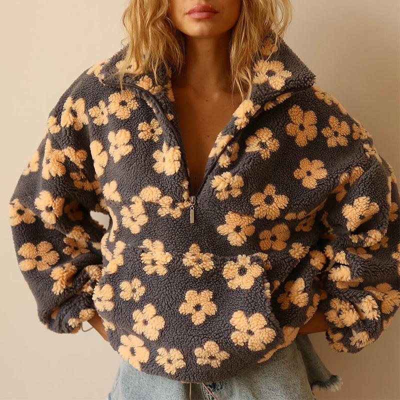 SOFIA™ Floral Knit Sweater