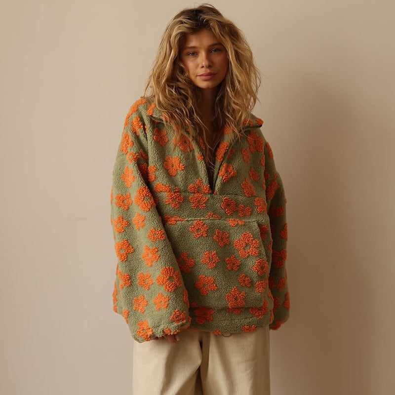SOFIA™ Floral Knit Sweater