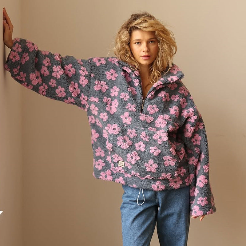 SOFIA™ Floral Knit Sweater