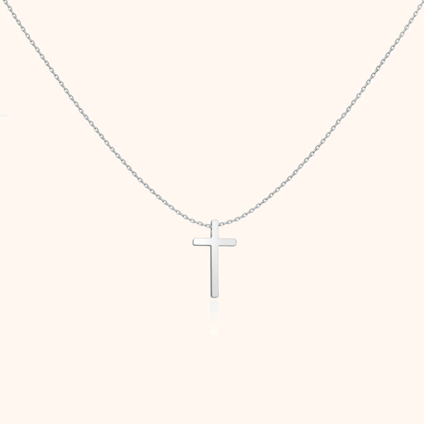 Collier à breloques en forme de croix