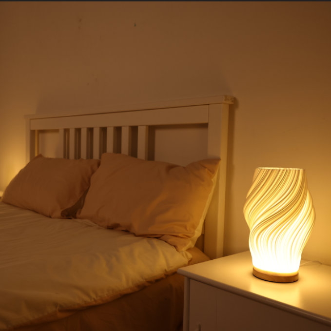 Lumiéra Crest™ | Adjustable Wireless LED Table Lamp