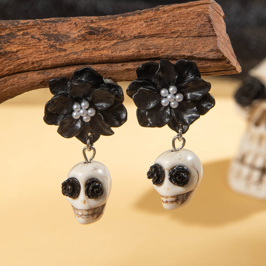 Halloween Skull Earrings
