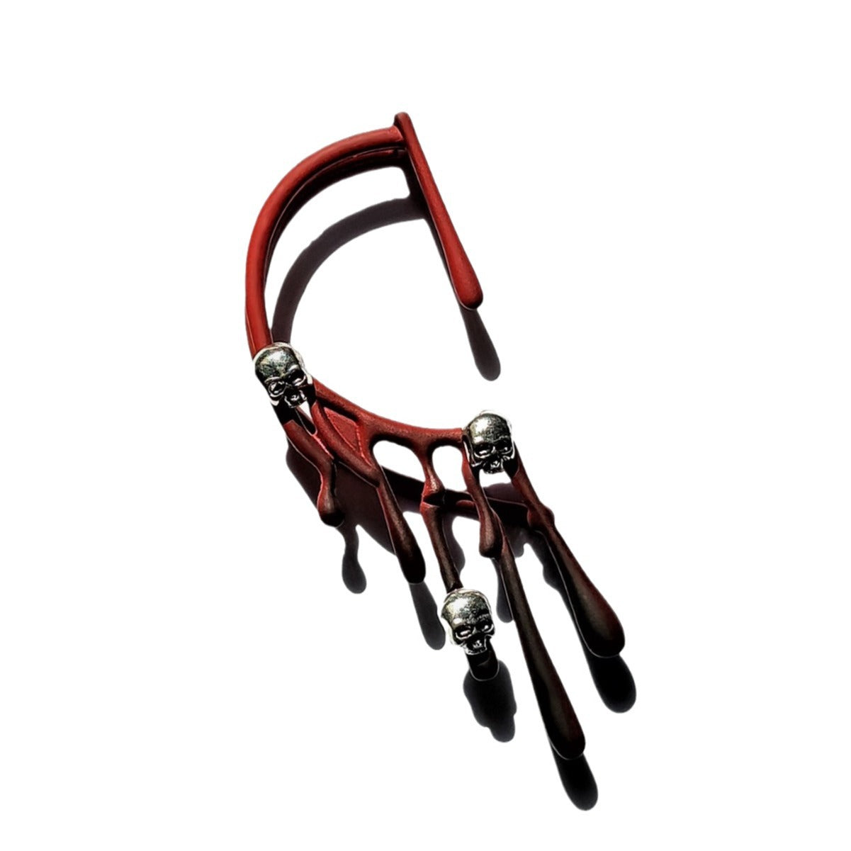 Halloween Exaggerated Lava Earrings