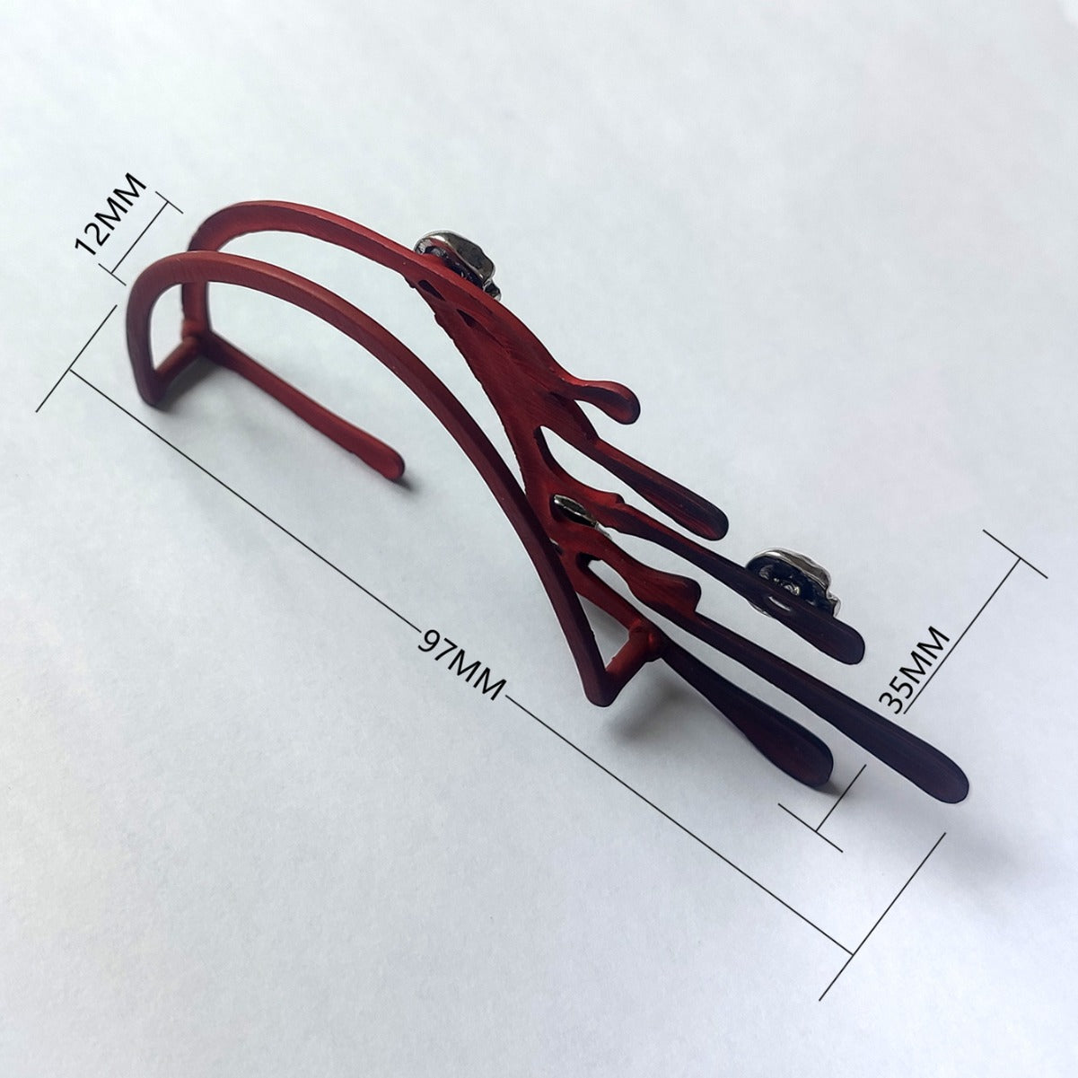 Halloween Exaggerated Lava Earrings