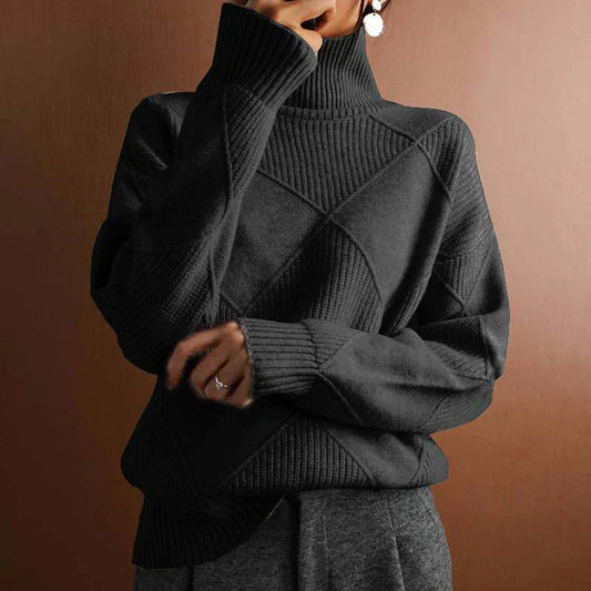 Cozy Boho Turtleneck
