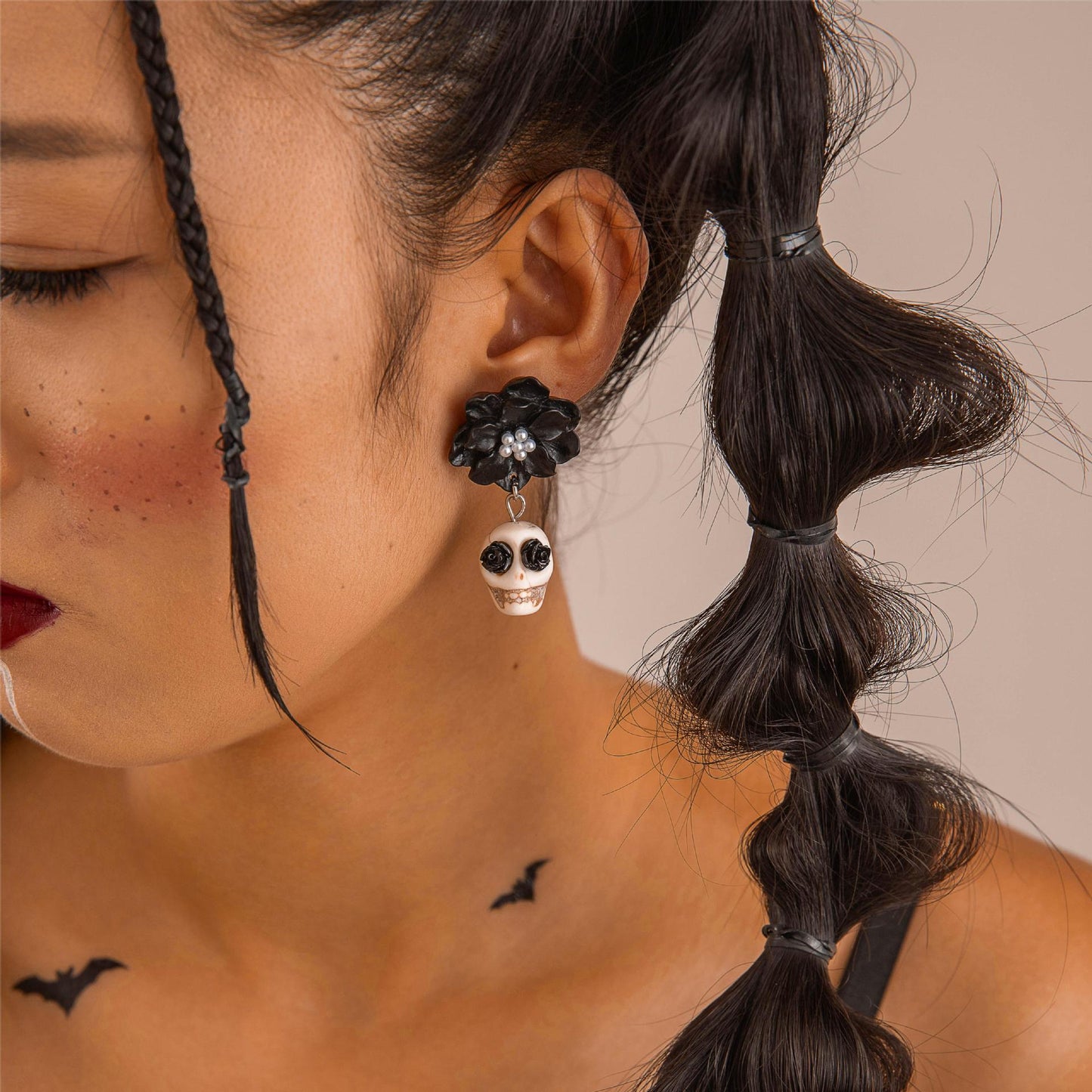 Halloween Skull Earrings