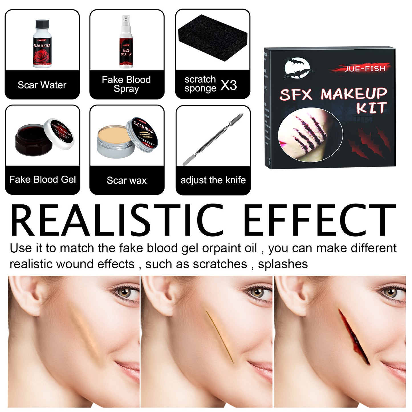 Halloween Simulation Plasma Skin Wax Shaping Scar And Wound Makeup Props