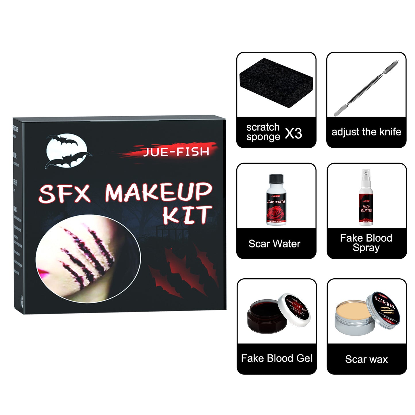 Halloween Simulation Plasma Skin Wax Shaping Scar And Wound Makeup Props