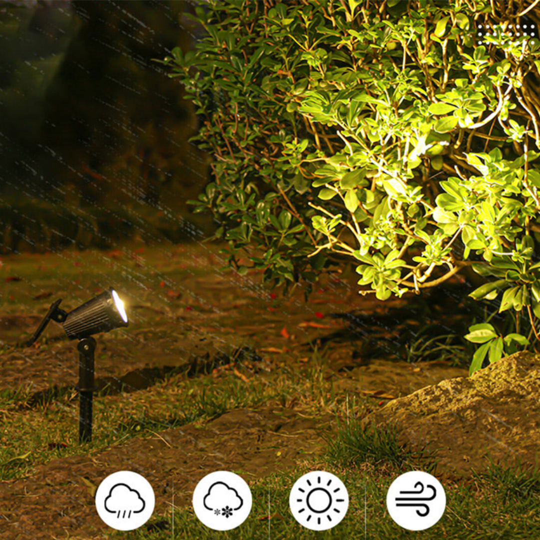 Tivon™ | Premium Solar-Powered Wireless Ground Spotlight