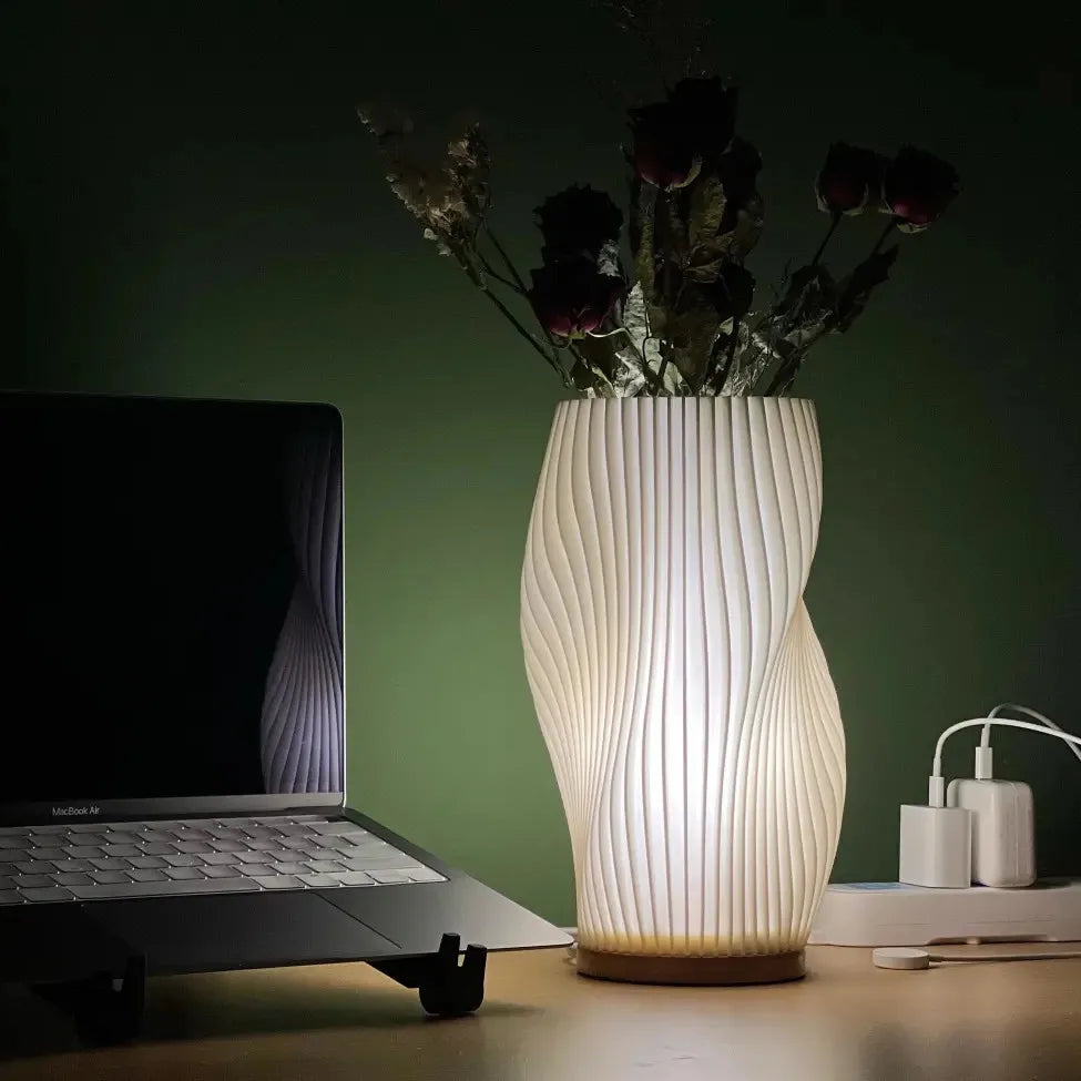 Lumiéra Crest™ | Adjustable Wireless LED Table Lamp