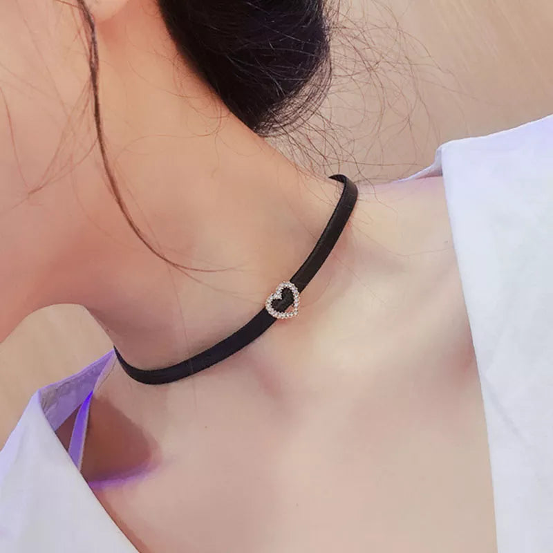 Collier pendentif en cristal géométrique