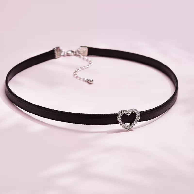 Collier pendentif en cristal géométrique