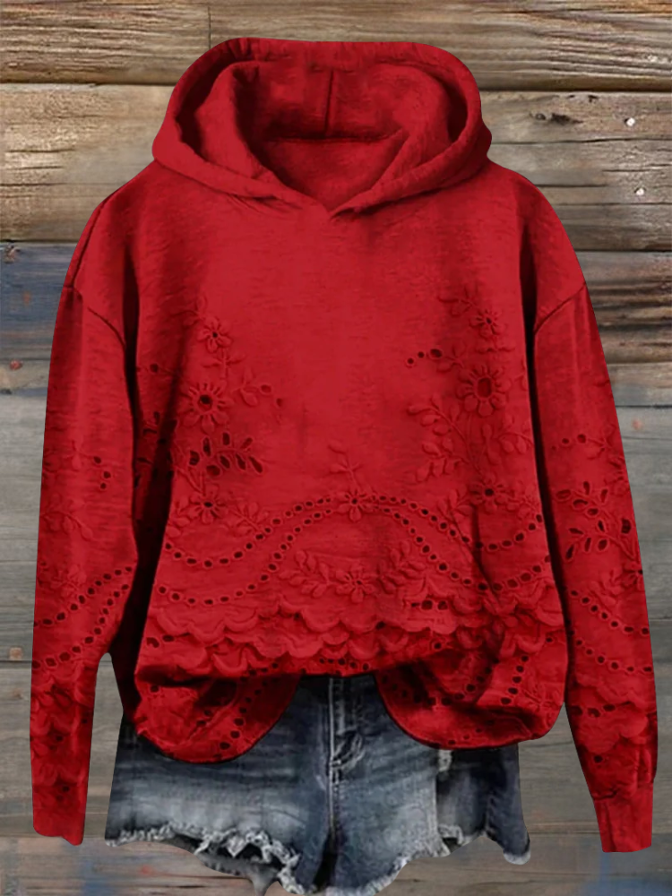 SACHZNA | Sweatshirt with Floral Print