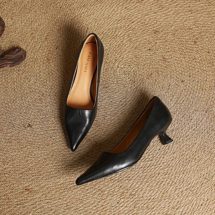 Anok™ Genuine Leather Pumps