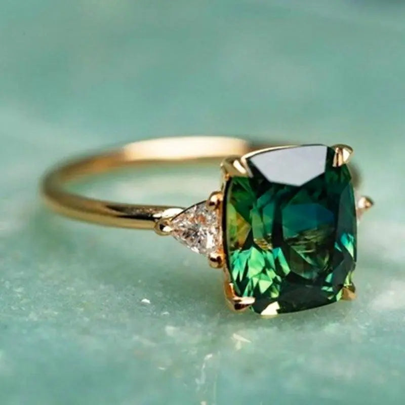 Bague Chic Square Emeraude