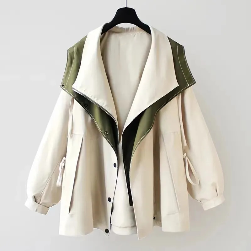 Alva – Stylish Weather-Resistant Jacket for Windy Conditions