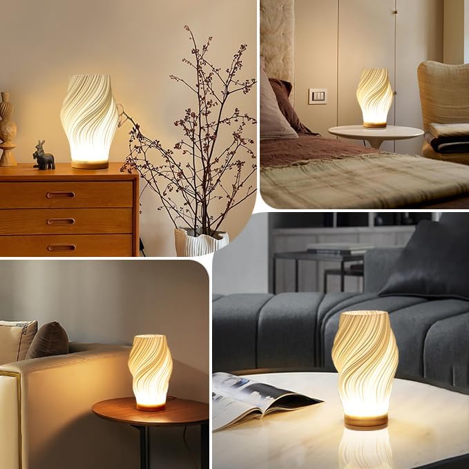 Lumiéra Crest™ | Adjustable Wireless LED Table Lamp
