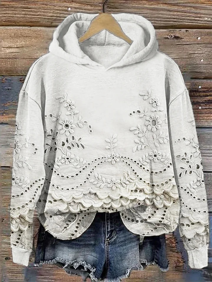 SACHZNA | Sweatshirt with Floral Print