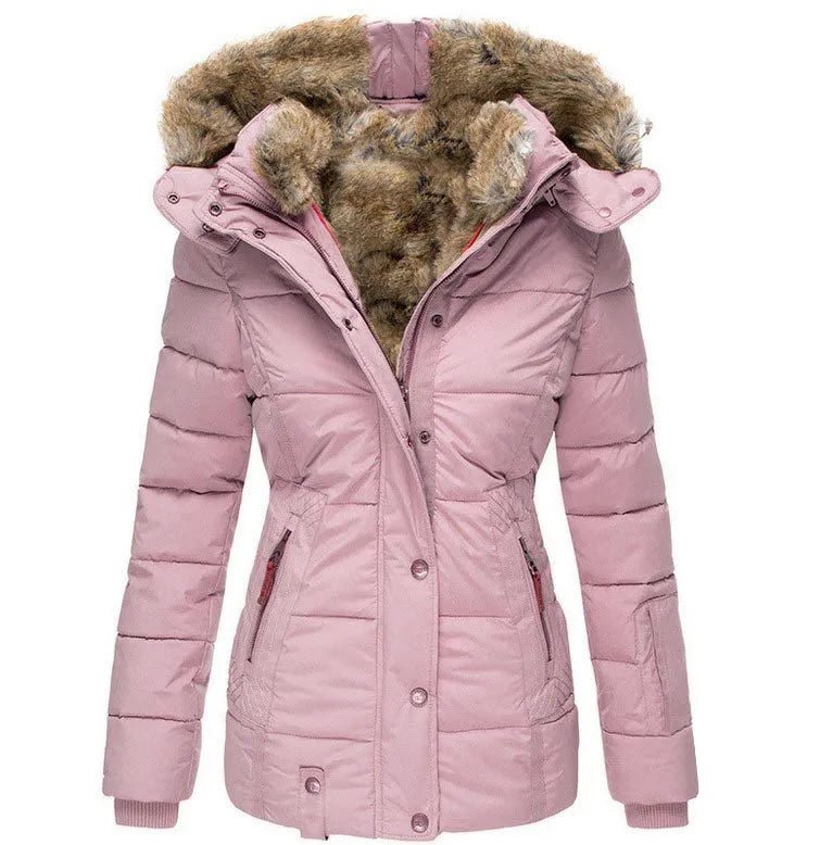 Nora | Cozy Winter Coat with Luxurious Fur Lining