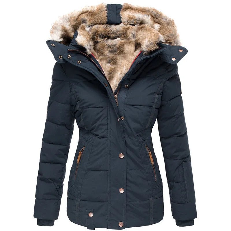 Nora | Cozy Winter Coat with Luxurious Fur Lining